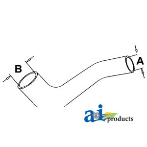 Radiator Hose, Upper A-1064579C1