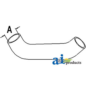 Radiator Hose, Upper A-158620A