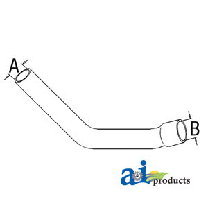 Radiator Hose, Upper A-548216R1