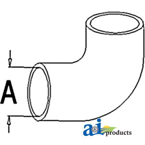 Radiator Hose, Upper A-70231965