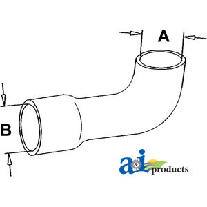 Radiator Hose, Upper A-704289R2