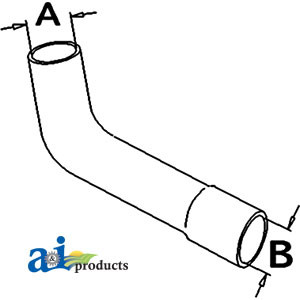 Radiator Hose, Upper A-827930M1