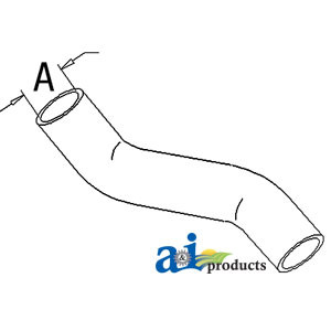 Radiator Hose, Upper A-957E8260B