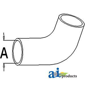 Radiator Hose, Upper A-A60169