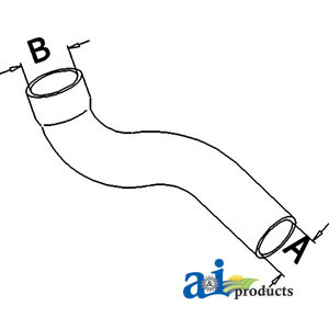 Radiator Hose, Upper A-L56304