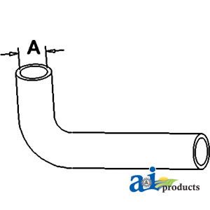 Radiator Hose, Upper A-SBA310160450