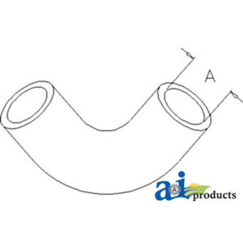 Radiator Hose, Water Pump to Tube A-15531-72870