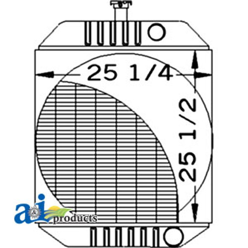 Radiator w/o Shroud A-303394492