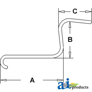 Rake Tooth A-115663001