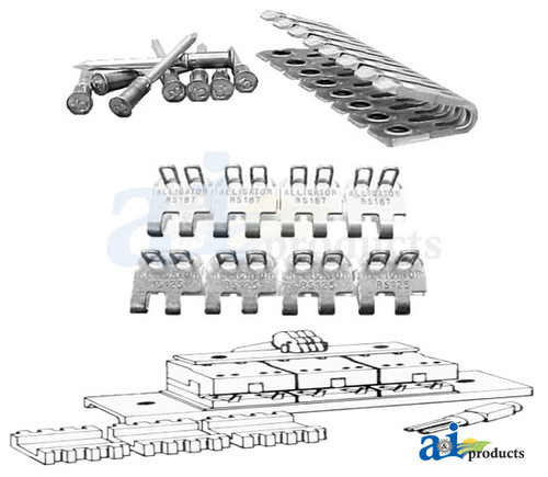 Replacent 7" Hinge Pin Corrugated, Pkg/8 A-14992