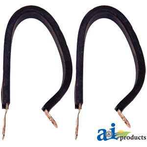 Rubber Covered Double Hose Clamp A-110-539