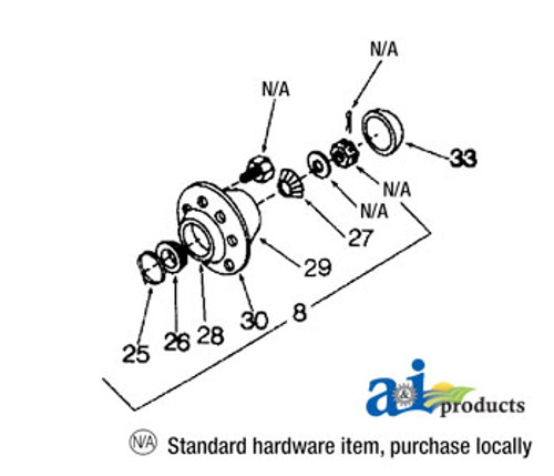 Seal, grease A-BE22124