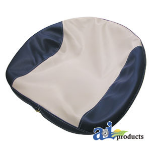 Seat Cover Kit w/ Foam, BLU/WHT A-251195DS-K14