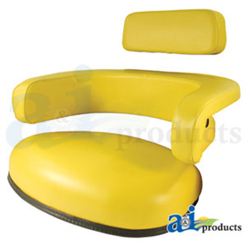 Seat Cushion Kit; 3 Piece, Yellow Vinyl A-TY26545