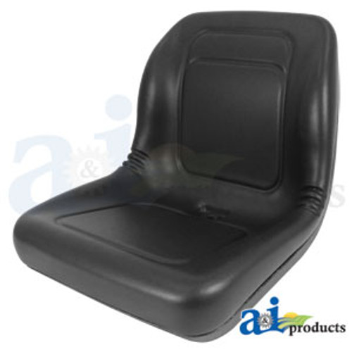Seat, Lawn & Garden, UTV, Tractor, Black Vinyl A-LGT100BL