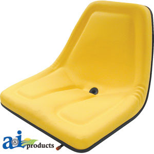Seat, Michigan Style, w/ Slide Track, YLW A-TMS444YL