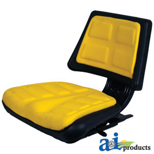 Seat, Universal w/ Trapezoid Back, YLW A-T110YL