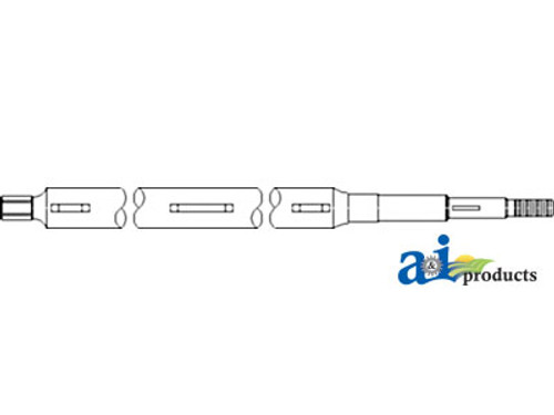 Shaft, Feeder House, Upper A-H203039