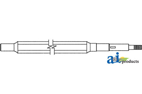 Shaft, Feeder House, Upper A-H86089