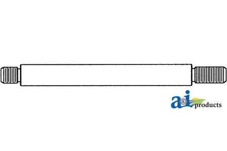 Shaft, Front PTO Unloading Auger Countershaft A-71144500
