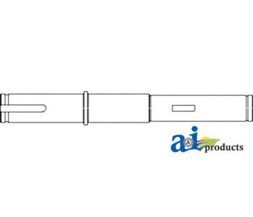 Shaft-Input, Auger, Unload, Lwr Grain Tank A-1989462C1