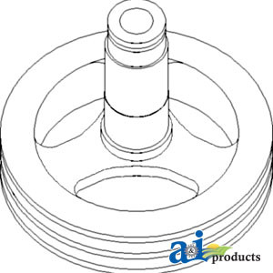 Sheave, Reel Pump Drive; Hi-Capacity A-H179058