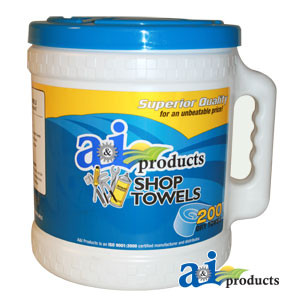 Shop Towel Bucket (sold in lots of 2) A-ST200