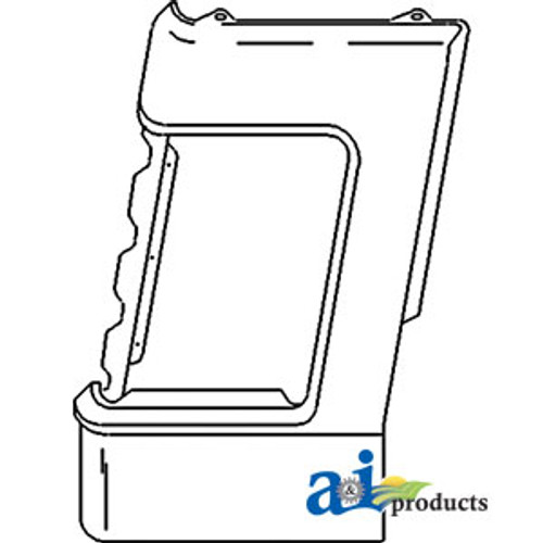 Side Panel, Grille (RH) A-D9NN8A134AA