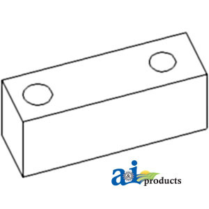 Spacer, Drawbar Hammerstrap A-L79895