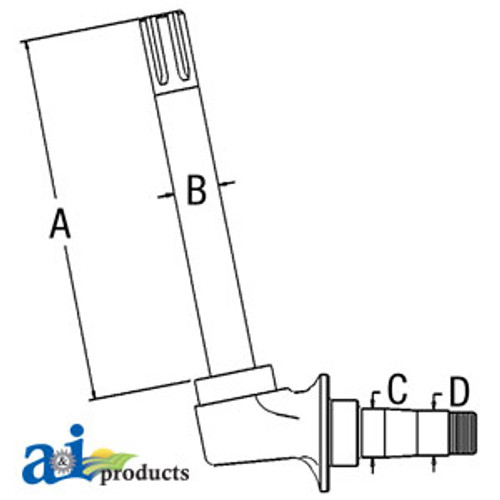 Spindle (RH/LH) A-11B23156