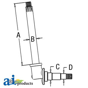 Spindle (RH/LH) A-161473A