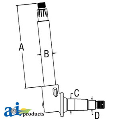 Spindle (RH/LH) A-161959A