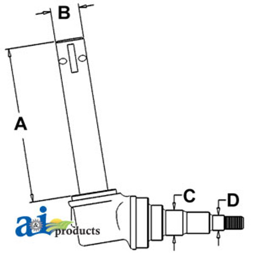 Spindle (RH/LH) A-371705R91