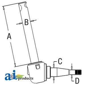 Spindle (RH/LH) A-508546M92