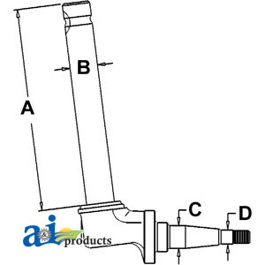 Spindle (RH/LH) A-534288R91