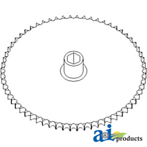 Sprocket Assy.; Auger Drive A-199729C1