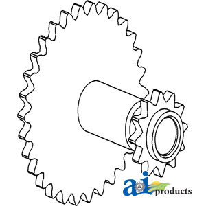 Sprocket, Idler (Thresher Area) A-71194503