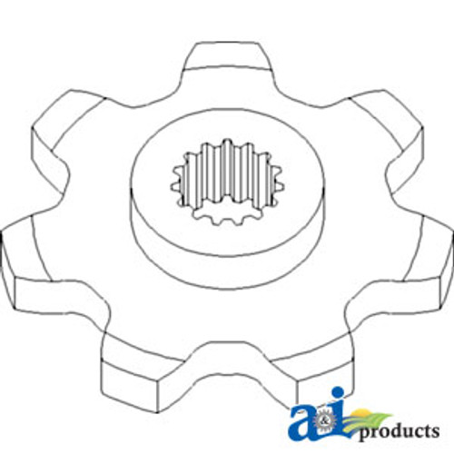 Sprocket; Row Unit Drive, 7 Tooth A-86837081