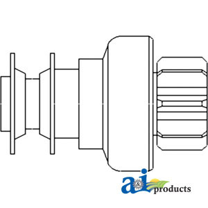 Starter Drive, New A-E2NN11350BA