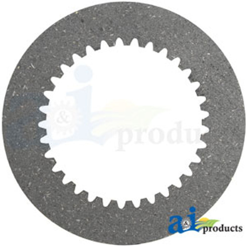 Steering Clutch Disc: 9.944" OD, 33 internal teeth, fiber A-676834R2