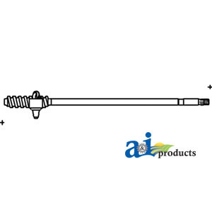 Steering Shaft & Nut A-D2NN3A710D