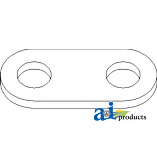 Strap, Spacer; Front Drawbar Support A-R121788