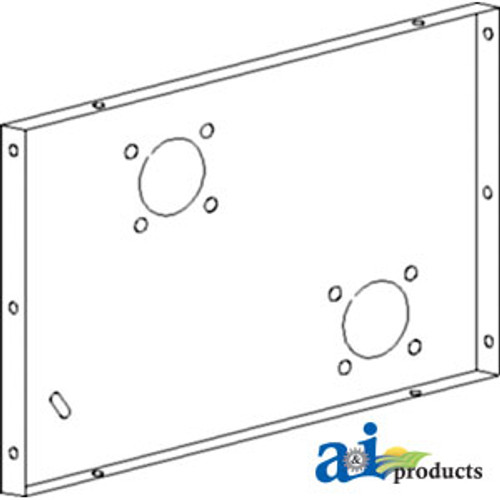 Support Assy, Straw Chopper (RH) A-144705A1
