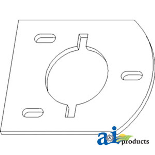 Support-Cap, Outer Brg, Grain Tank Unload Auger A-182838C1