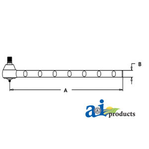 Tie Rod, Inner (RH) A-1044295M91