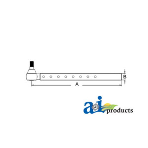 Tie Rod, Long A-E2NN3280AA