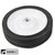WHEEL-DECK, 5X1.25, RIBBED, STEEL, WHITE A-B1SB273