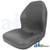 Seat, Lawn & Garden, UTV, Tractor, Skidsteer, Gray Vinyl A-B1LGT125GR