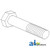 Bolt w/o Shoulder, Front Axle A-894061M1