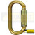 Carabiner-Oval OS Keylock, Supersafe, SS A-B1ABKL321SS